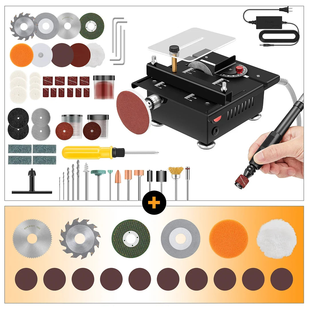 Portable Tabletop Saw - Wood Shaping Power Tool