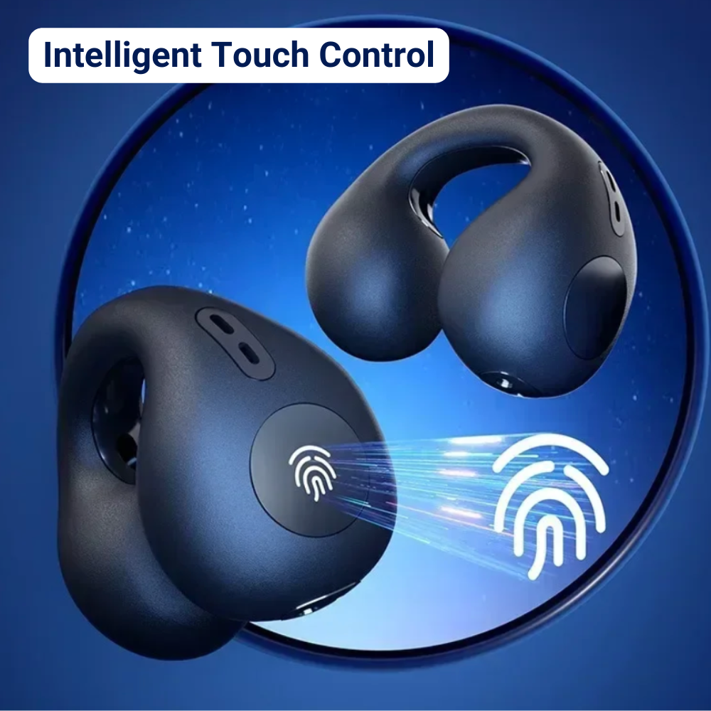 Wireless Bone Conduction Earphones – Ideal for Small Ears with Comfortable Fit