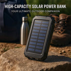 500000mAh Solar Charger Waterproof Power Bank External
