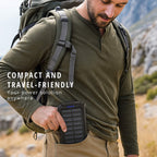 500000mAh Solar Charger Waterproof Power Bank External