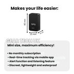 GPS Tracker for Bicycles | Real-Time Location Updates, Water-Resistant & Ideal for Personal Safety and Vehicle Tracking
