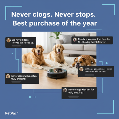 PetVac - Smart Cleaning for Homes with Pets