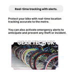 GPS Tracker for Bicycles | Real-Time Location Updates, Water-Resistant & Ideal for Personal Safety and Vehicle Tracking