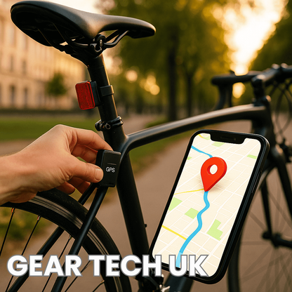 GPS Tracker for Bicycles | Real-Time Location Updates, Water-Resistant & Ideal for Personal Safety and Vehicle Tracking