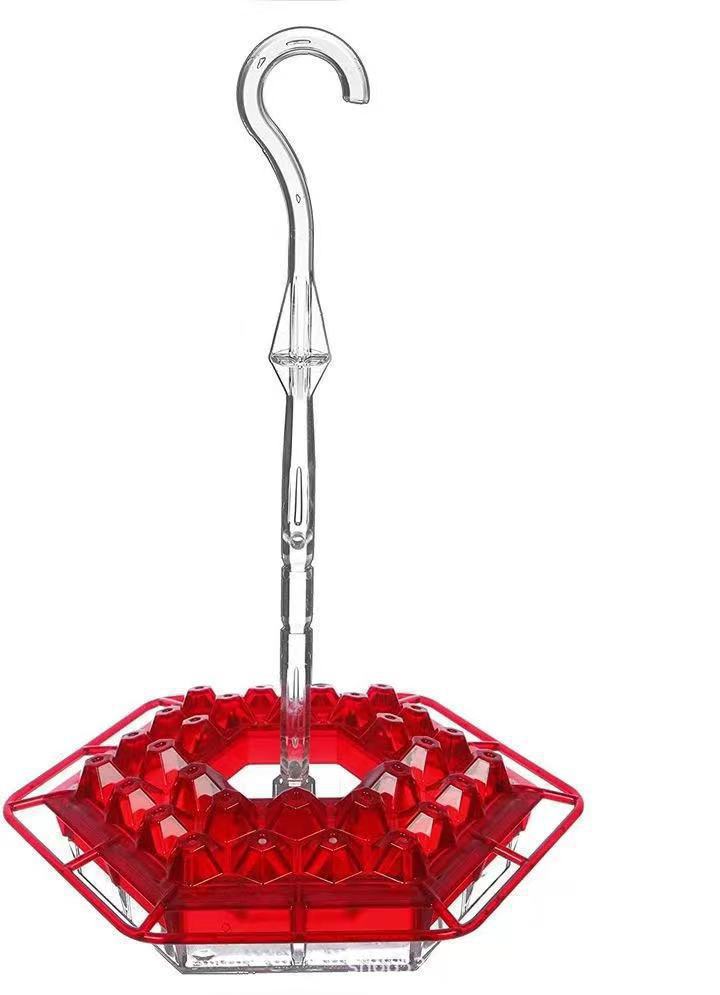 Ant Proof Hummingbird Feeder | 30 Feeding Ports, UV Resistant & Ideal for Outdoor Bird Watching
