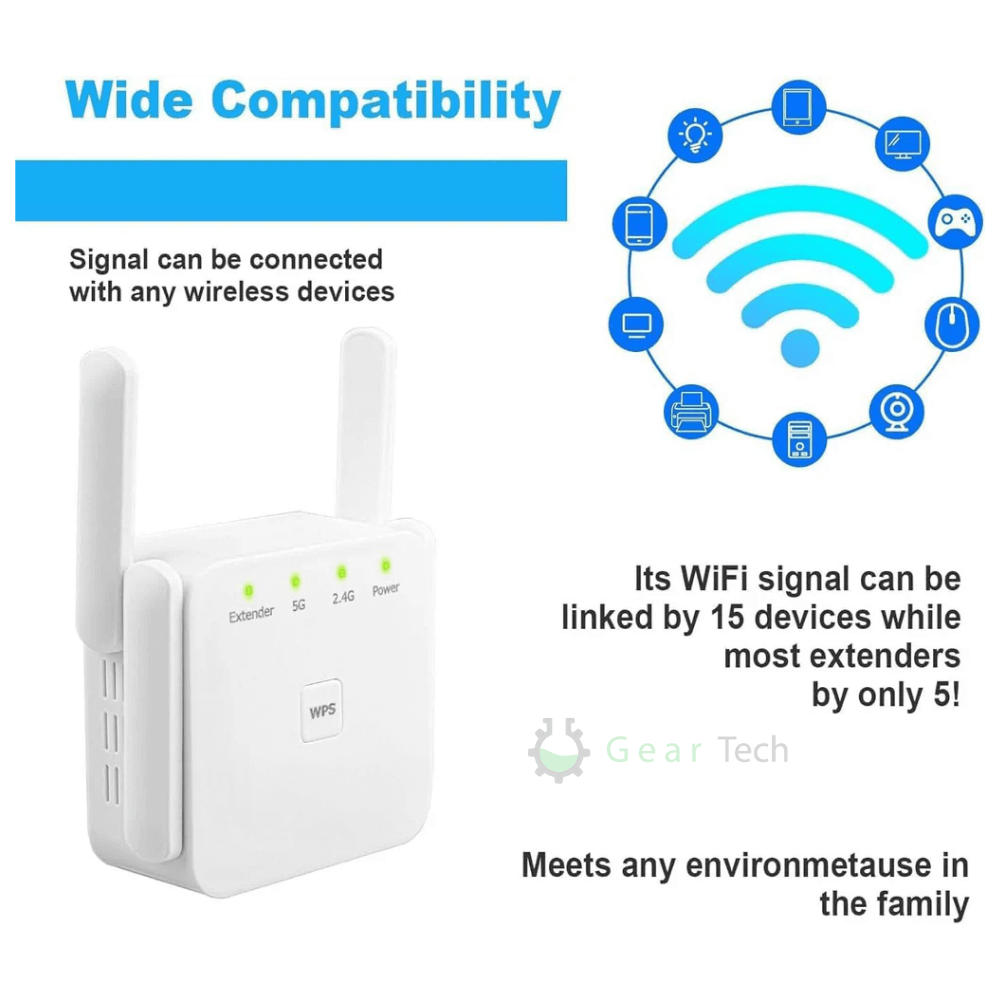 UltraXtend 5G WiFi Booster UK – Best Dual-Band WiFi Extender for Home & Garden Signal Coverage