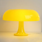 Scandinavian Mushroom Lamp – Unique Orange Table Lamp for Your Room