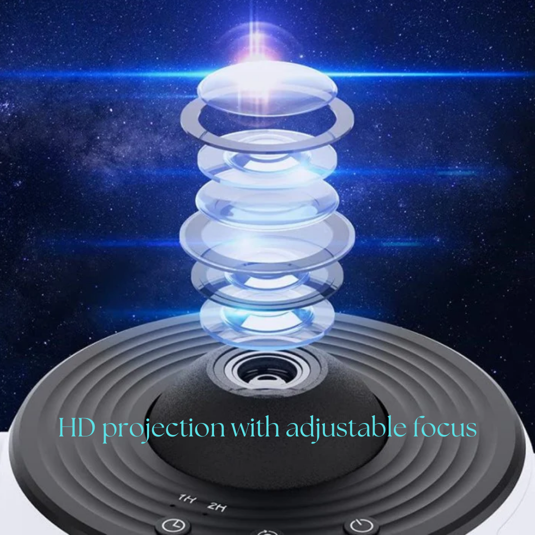 StellarVista™ | 360° Planetarium Galaxy Projector | Full-Room Coverage for Home Theater & Kids' Bedroom
