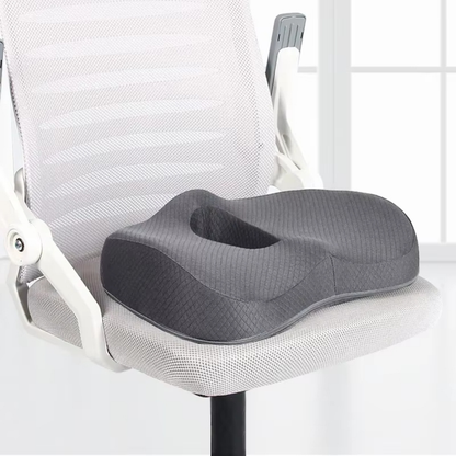 Orthopedic Seat Cushion | Ergonomic Design for Back Pain Relief & Comfort at Home or Office