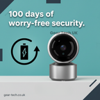 Nanny Cam With Audio | Wireless Baby Monitor Nanny Camera With 2-Way Talk, Night Vision & Alerts
