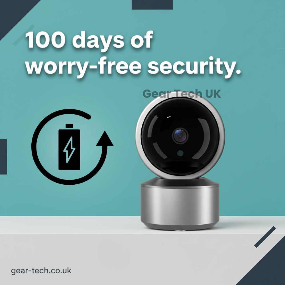 Nanny Cam With Audio | Wireless Baby Monitor Nanny Camera With 2-Way Talk, Night Vision & Alerts