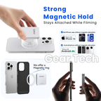 Magnetic Portable SSD 1TB/2TB – Ultra-Fast 2000MB/s Portable External Hard Drive for iPhone 15/16 ProRes, Laptop & PC