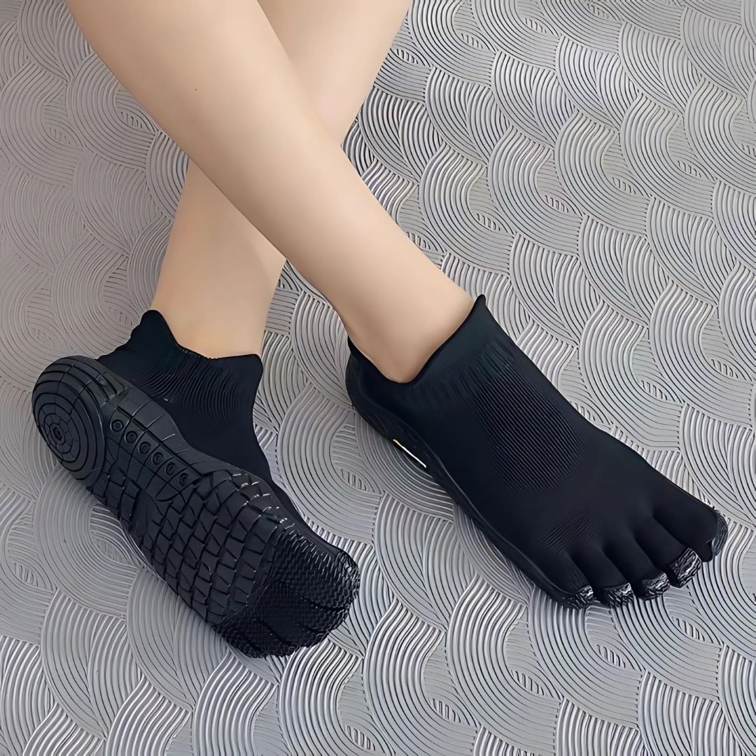 Barefoot Sock Shoes – Toe-Separated Zero-Drop Flexible Sole Knit Upper for Natural Balance & Daily Wear