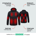 Rechargeable Heated Jacket For Women
