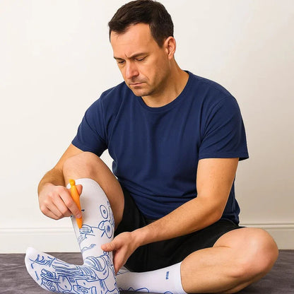 Therapeutic Massage Socks | Acupressure Design for Instant Pain Relief & Relaxation at Home