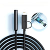 Image of Industrial Endoscope Inspection Camera For Phone - Waterproof and Flexible HD Cam with Led Lights