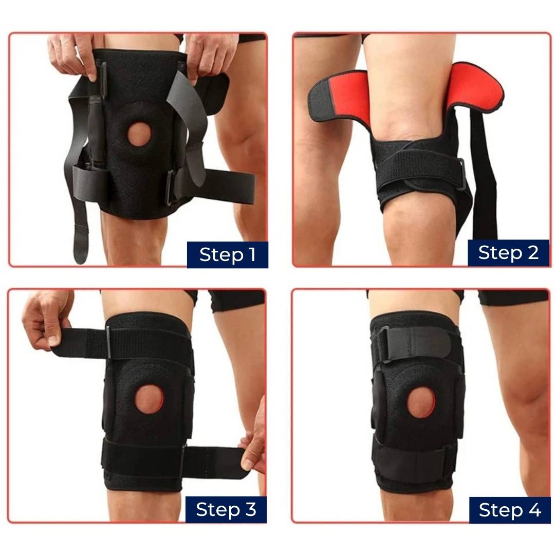 ACL Knee Brace for Knee Support and Stability | Reduces Pain, Swelling, and Limits Motion | Ideal for Recovery and Injury Protection