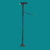 Image of Folding Cane - Lightweight Telescopic Walking Stick for Seniors & Travelers - Collapsible Mobility Aid for Easy Transport