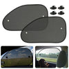 Image of Universal folding car sunshades with suction cups