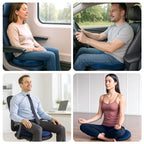 Donut Pillow for Tailbone Pain Relief | Orthopedic Cushion for Hemorrhoids | Comfortable, Ergonomic Design for Hemorrhoids & Sitting Discomfort