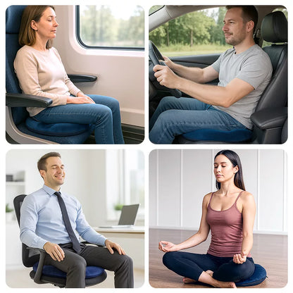 Donut Pillow for Tailbone Pain Relief | Orthopedic Cushion for Hemorrhoids | Comfortable, Ergonomic Design for Hemorrhoids & Sitting Discomfort