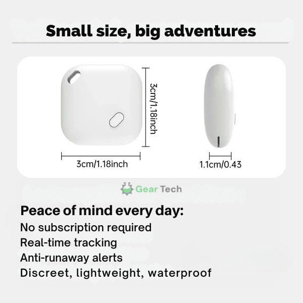 GPS Tracker for Cars | Real-Time Tracking, IP67 Waterproof & No Subscription Required for iOS Users