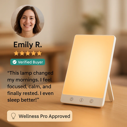 SAD Therapy Lamp | Light Therapy for Seasonal Affective Disorder, Mood Enhancement & Energy Boosting