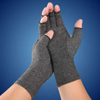 Fingerless Gloves for Arthritis – Compression Support for Hand & Joint Pain Relief