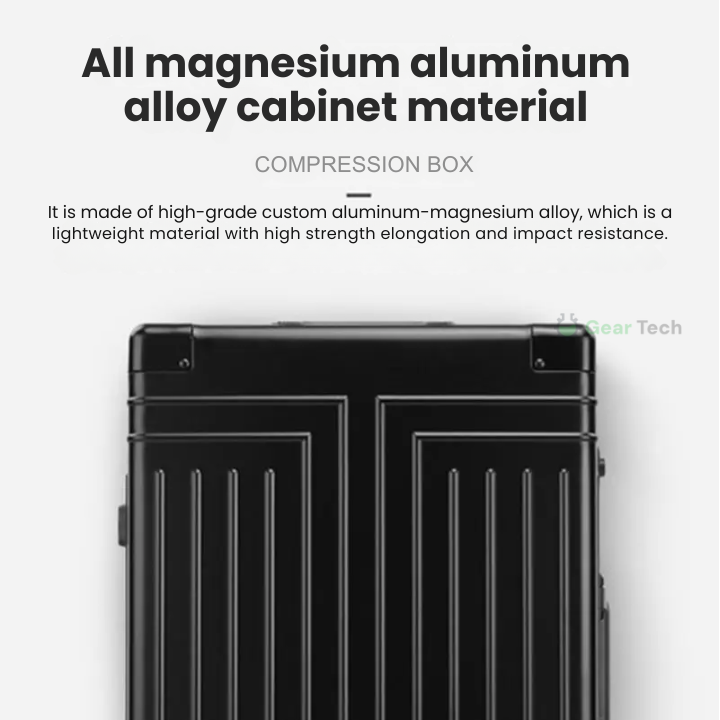 Aluminium-Magnesium Business Case | TSA Lock, Durable & Stylish for Business Travel and Frequent Flyers