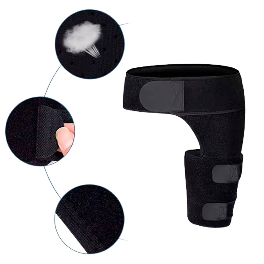 Hip Supports – Hip Brace Compression Sleeve for Pain Relief, Muscle Support & Arthritis Sciatica