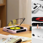 Mini CD Player Retro Look - Portable & Bluetooth