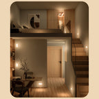 Smart Motion Sensor Wall Lamp | Wireless, Rechargeable & Ideal for Dark Corridors and Stairwells
