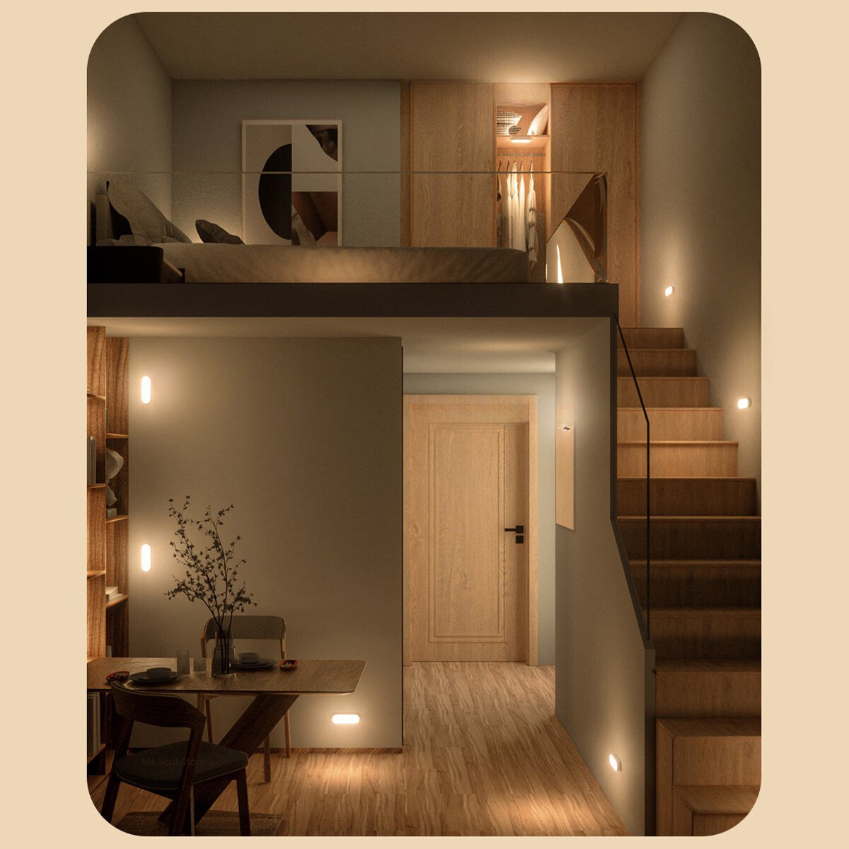 Rechargeable Motion Detector Lights