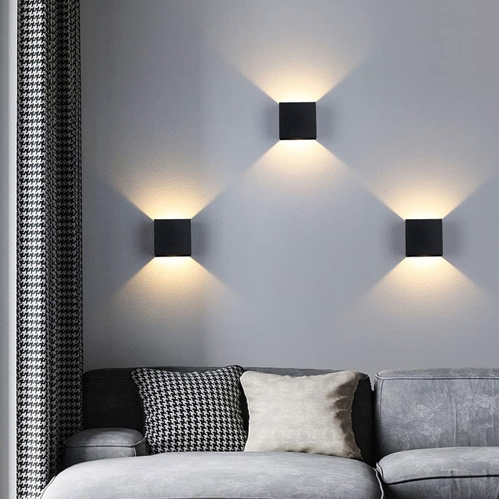 Wireless Rechargeable Wall Lamp | Adjustable Up & Down Light, USB Powered for Home Decor & Cozy Ambiance