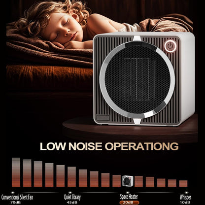500W Electric PTC Ceramic Heater | Rapid Heating, Energy Efficient & Safe for Indoor Use in Winter