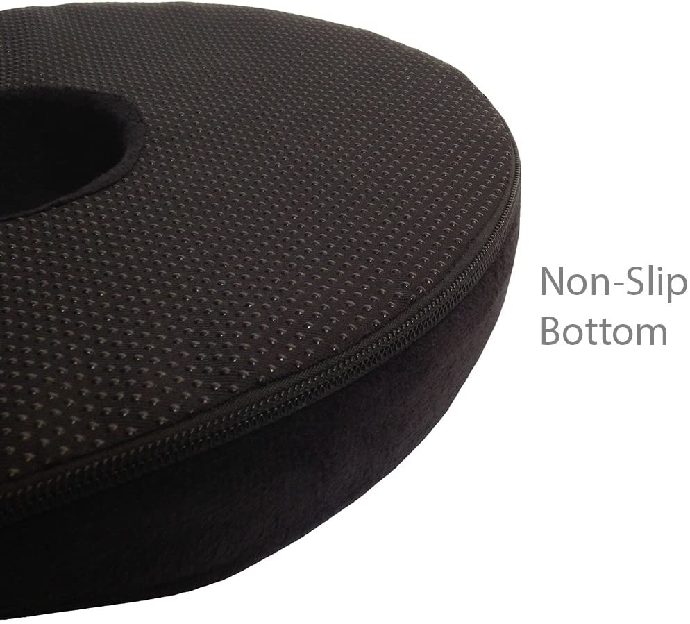 Donut Pillow for Tailbone Pain Relief | Orthopedic Cushion for Hemorrhoids | Comfortable, Ergonomic Design for Hemorrhoids & Sitting Discomfort