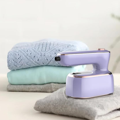 WrinkleAway™ | Compact Steam Iron for Travel | Portable Wrinkle Remover for Clothes & Garments