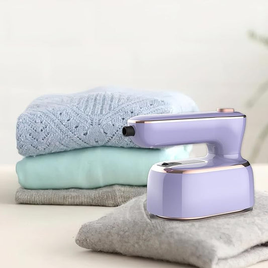 WrinkleAway™ | Compact Steam Iron for Travel | Portable Wrinkle Remover for Clothes & Garments