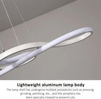 Modern Pendant Chandelier Aluminum Lustre Nordic Ceiling Lighting
