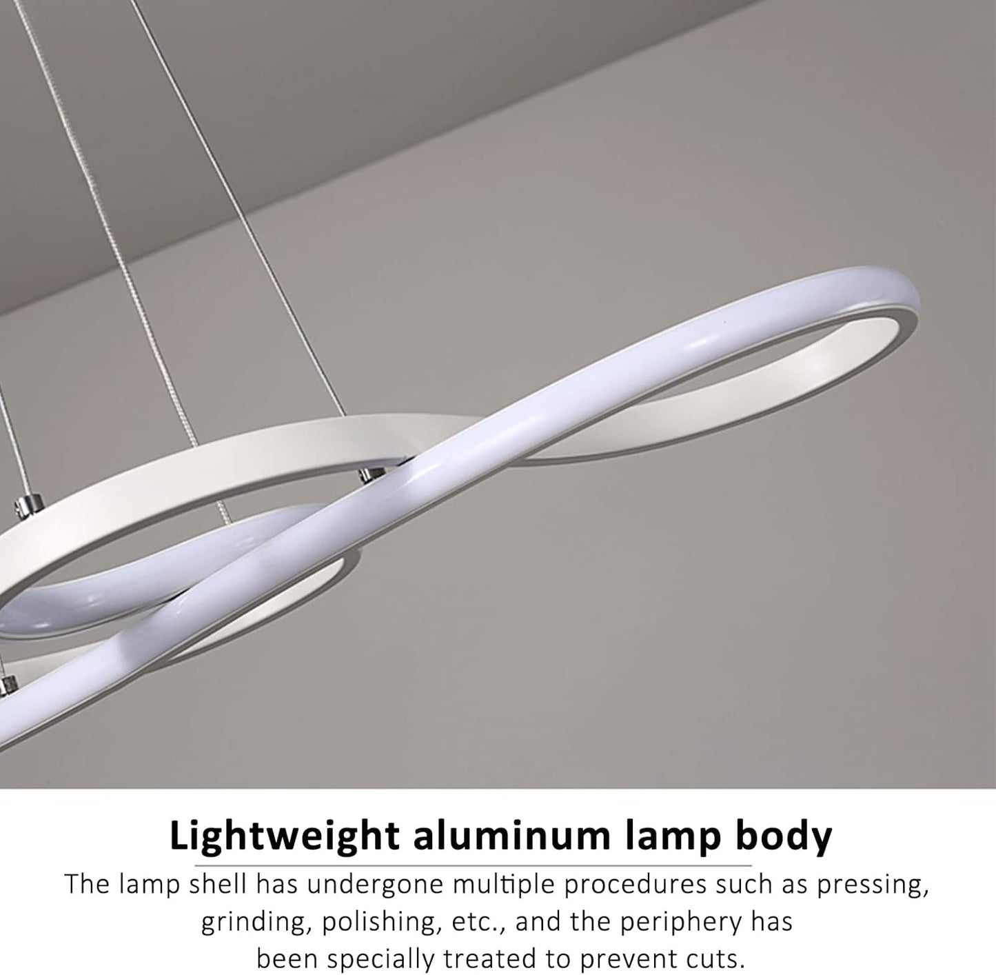Modern Pendant Chandelier Aluminum Lustre Nordic Ceiling Lighting