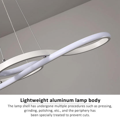 Modern Pendant Chandelier Aluminum Lustre Nordic Ceiling Lighting