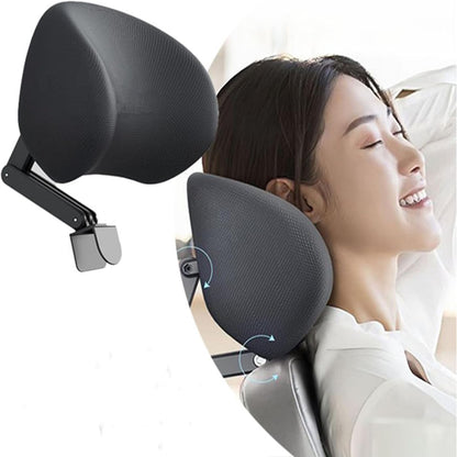 Ergonomic Neck Pillow and Waist Support Cushion for Office Chair - Comfortable Headrest for Home & Office Use