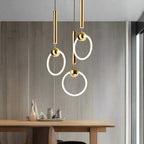 LED Pendant Light Fixture - Nordic Design with Simple Style - Ideal for Dining Room, Kitchen, and Living Room Lighting