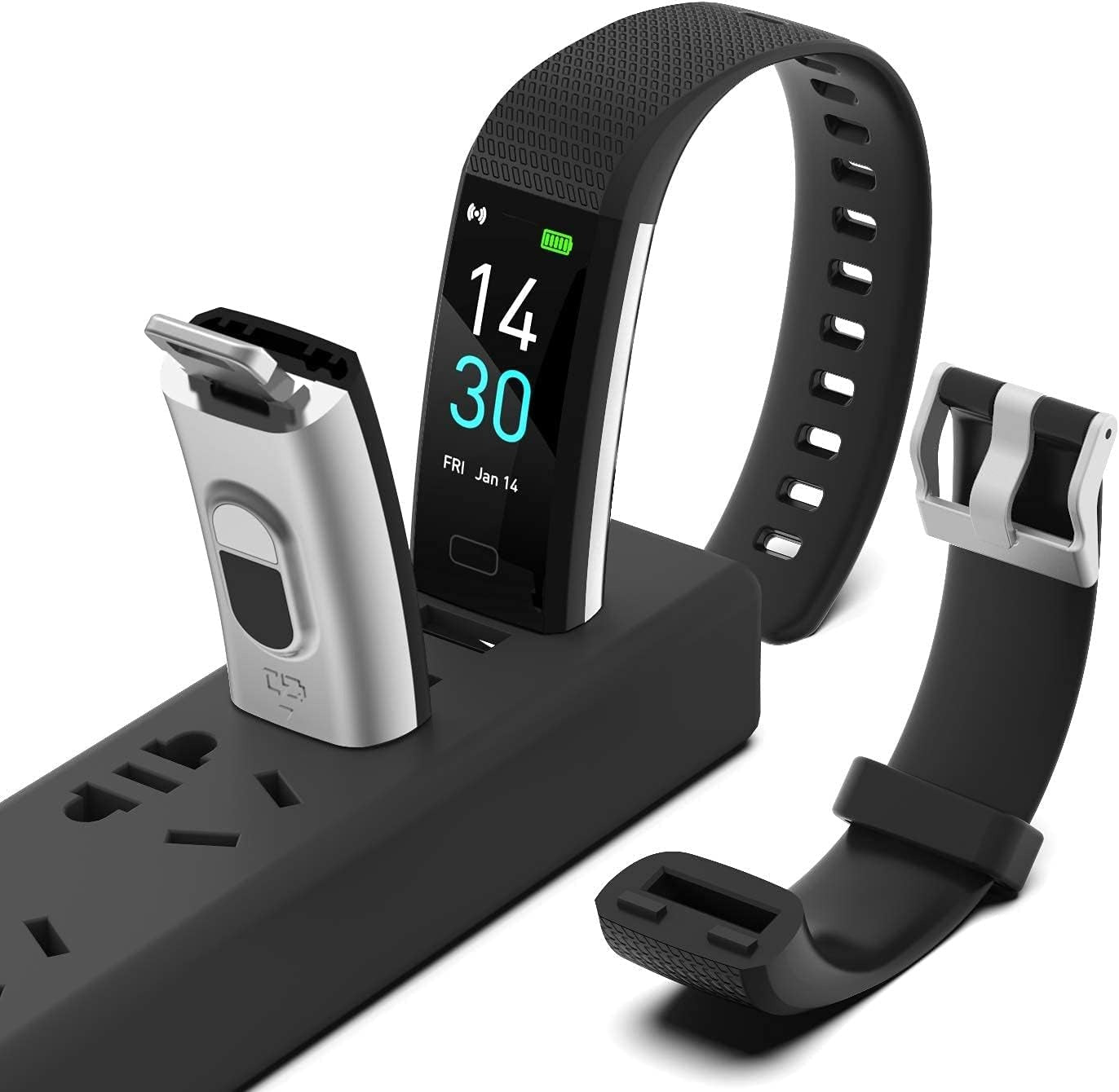 Blood Pressure and Heart Rate Monitor Smartwatch | Waterproof, Sleep Tracking & Fitness Insights for Daily Health Management