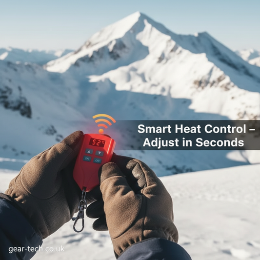 Rechargeable Heated Insoles for Hiking & Outdoor Sports – Electric Thermal Foot Warmers for Boots & Cold Weather UK