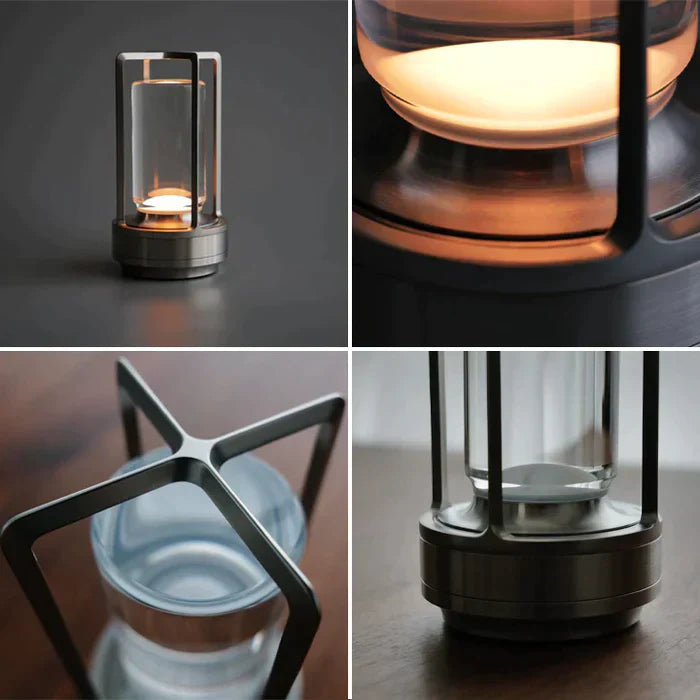 Crystal Lantern Pendant Light Fixture - Modern Hanging Chandelier for Living Room & Entryway Lighting