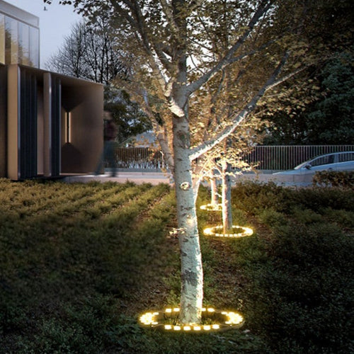 LED Outdoor Spotlight for Trees - Adjustable Waterproof Landscape Lighting for Garden, Yard, and Pathway Illumination