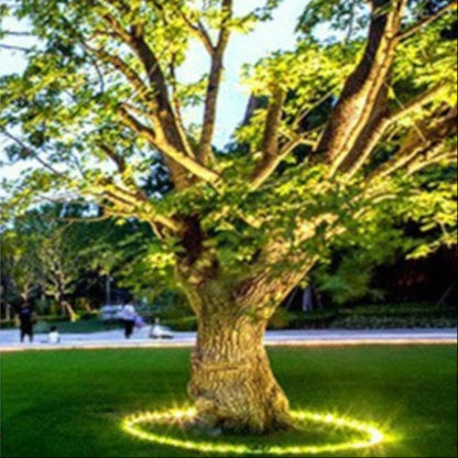 LED Outdoor Spotlight for Trees - Adjustable Waterproof Landscape Lighting for Garden, Yard, and Pathway Illumination