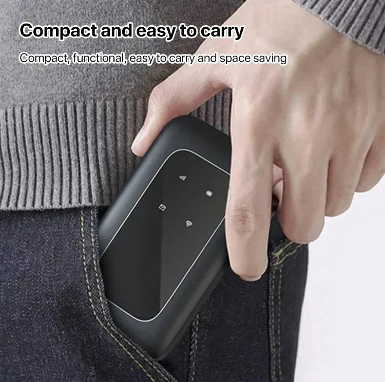 Mobile Wireless Internet – Portable 5G WiFi Router with SIM Slot & High-Speed Hotspot