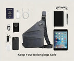 Anti-Theft Crossbody Bag | Lightweight, Slash-Resistant & Ideal for Travel, Commuting & City Adventures